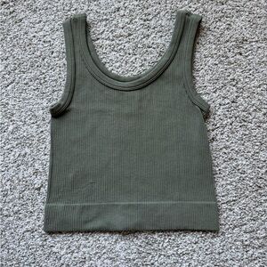 Onestepup Green Tank Top